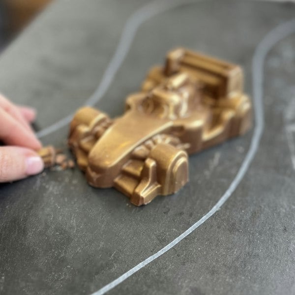 CHOC ON CHOC Chocolate Racing Car