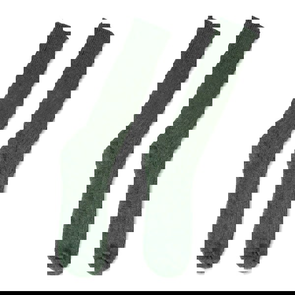 Alpaca walking socks - Green - Heating & Plumbing London - Alpaca walking socks