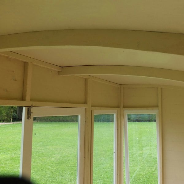 Shire Orchid 10x6G Summerhouse with curved roof - Best Shed