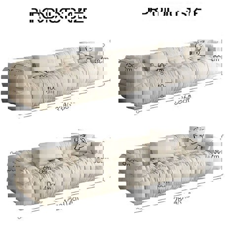 Kathie Two Seater Sofa, Three Seater Sofa, Corner Sofa-Rit Concept-Rit Concept
