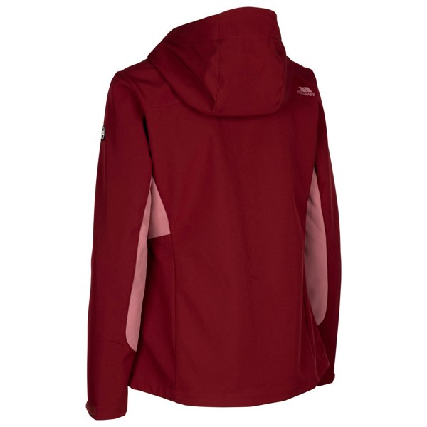 Trespass Women's Eckwood Soft Shell Jacket - Dark Cherry