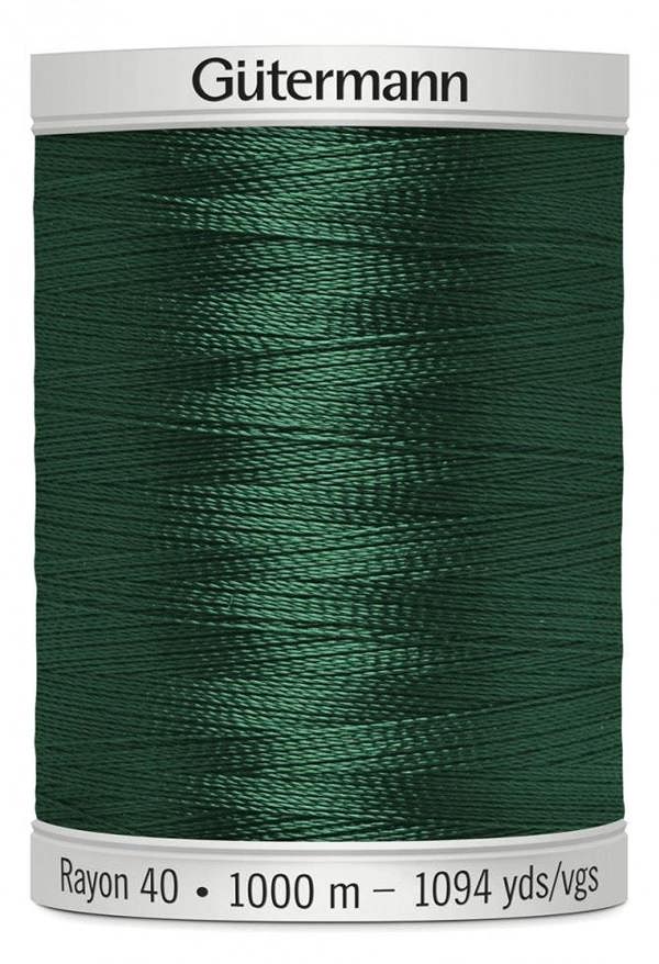 Gutermann No 40 Sulky Rayon Embroidery Thread 1000m Rayon Thread Suitable For Embroidery