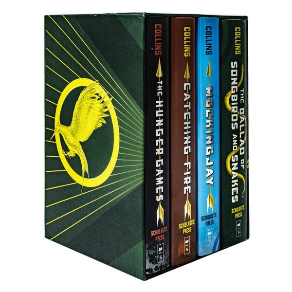 Scholastic HARDBACK Hunger Games Series 4 Books Collection Set By Suzanne Collins