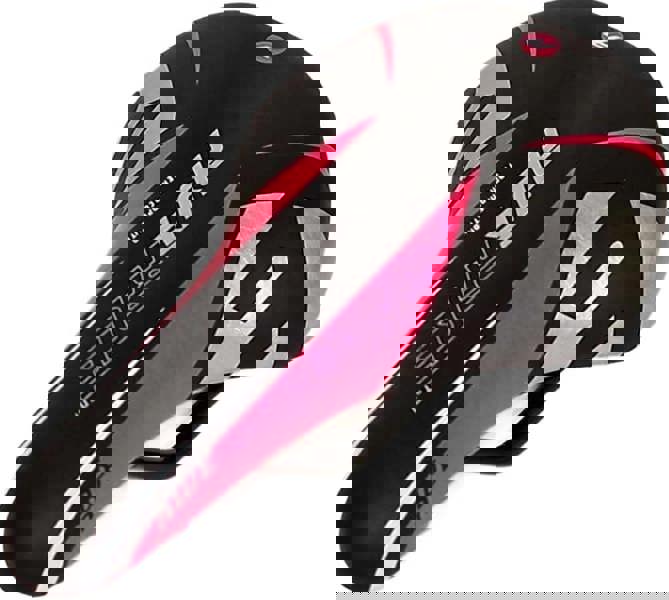 Awe Junior Polyurethane MTB Bike/Bicycle Saddle Pink/Black/Silver