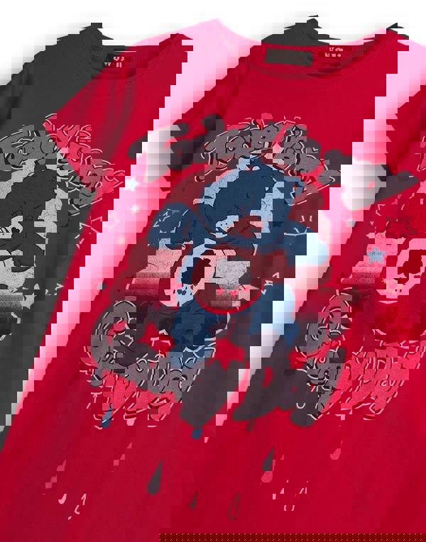 Care Bears Womens Red Short Sleeved T-Shirt