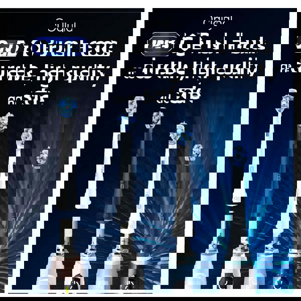 Oral-B iO Replacement Heads Ultimate Clean Black 4 Pack - Additional 6