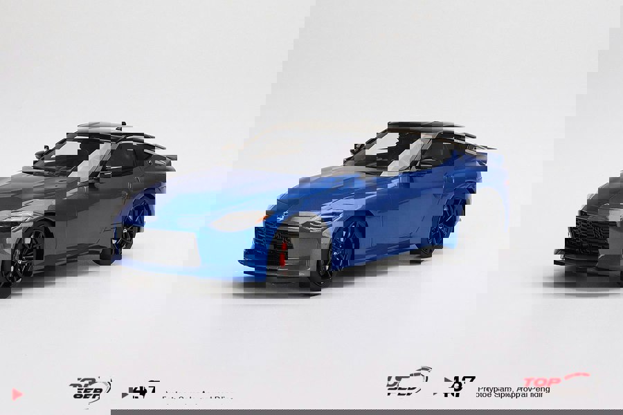 TSM Nissan Z Performance 2023 Seiran Blue LHD 1:18 Scale TSM TS0437