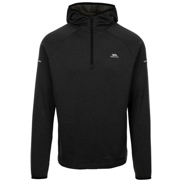 Trespass Mens Montgo Active Hoodie - Black