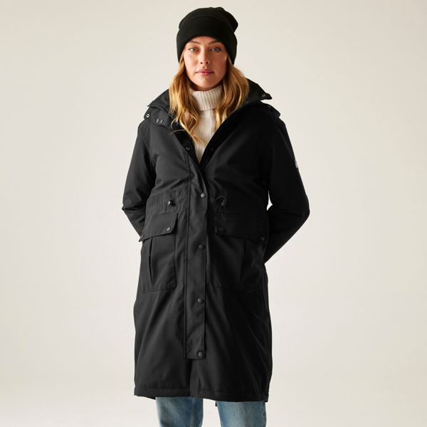 Regatta Womens Yannta Insulated Waterproof Jacket - Black
