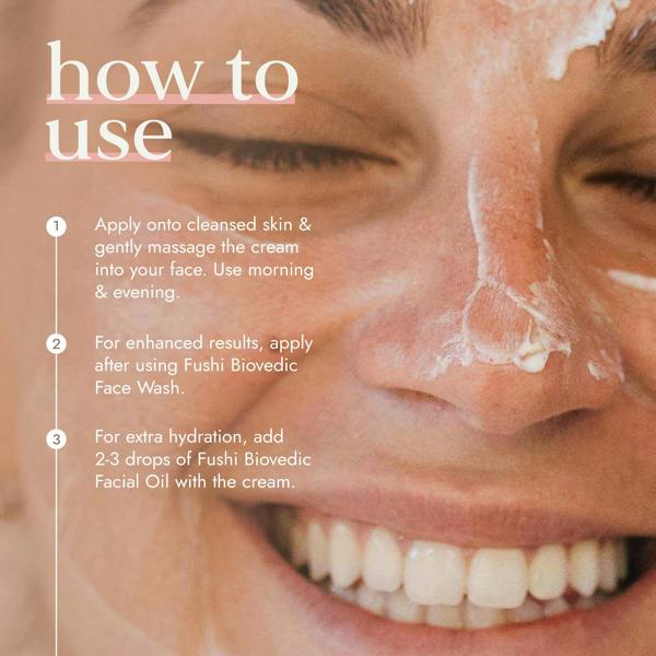 Fushi Wellbeing Biovedic Radiance Face Cream 50ml