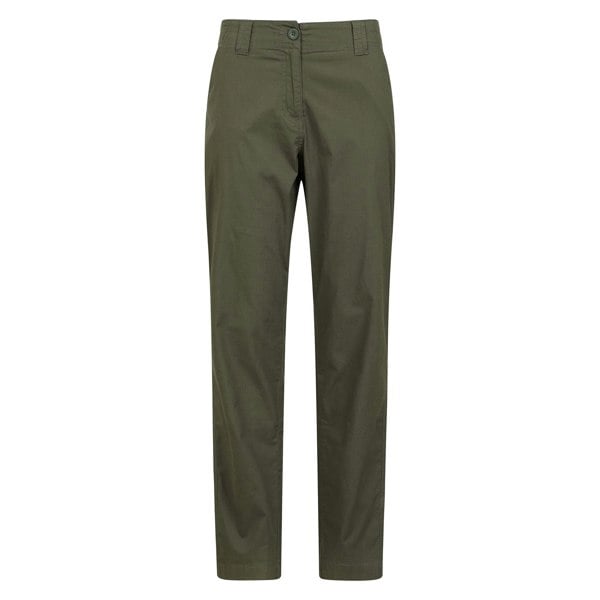 Mountain Warehouse Women's Coastal Stretch Regular Trousers - Khaki Green