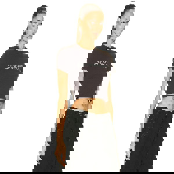 Off-White Bling Bounce 90S Fit Tee Dark Grey XS