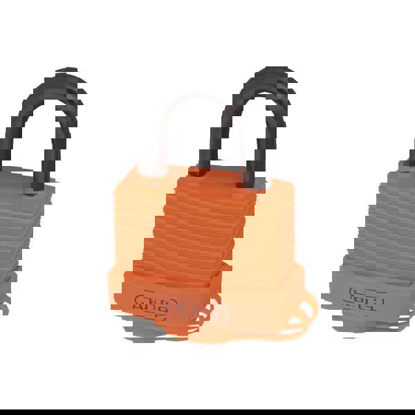 Abus Mechanical 70al Series Aluminium Padlock - Orange - 