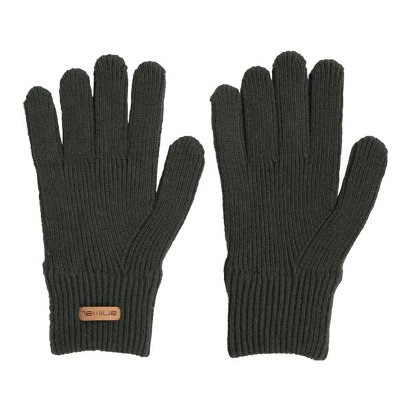 Animal Unisex Adult Rowan Knitted Gloves - Khaki Green - 
