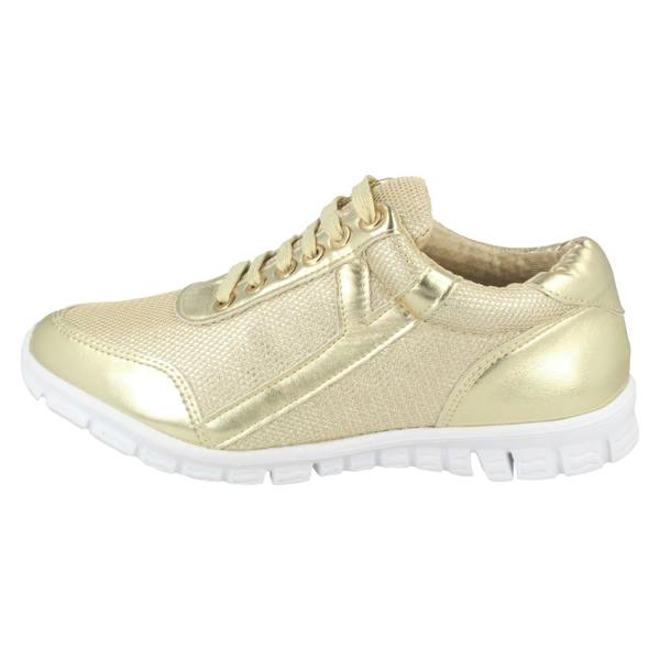 Spot On Ladies Waves Lace Up Trainers