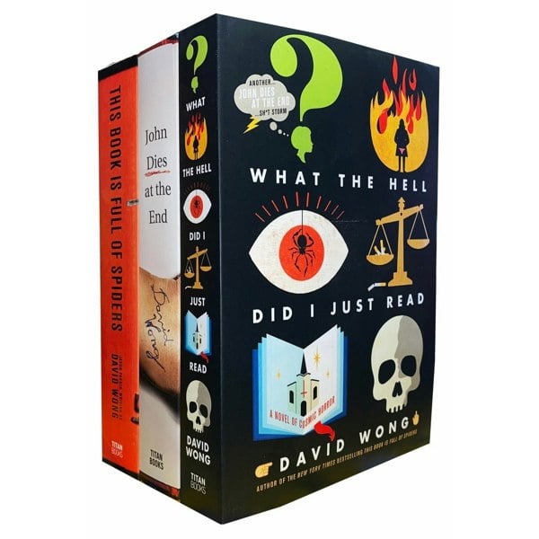 David Wong John Dies at the End 3 Book Set What the Hell Did I Just Read & more