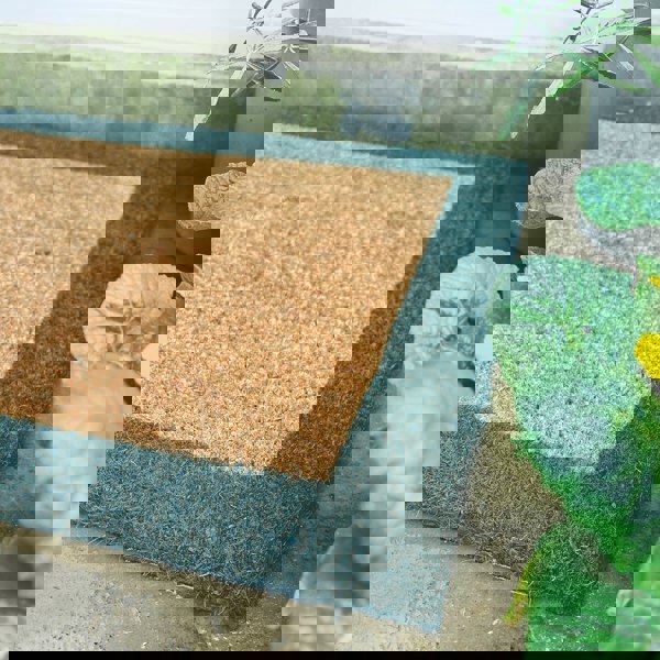 My Mat Printed Coir Border Green