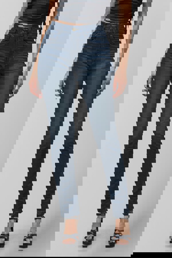 ENORSIA High Waist Slim Fit Jeans