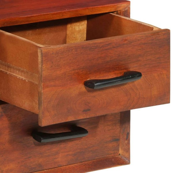 Berkfield Sideboard 110x30x59 cm Solid Wood Mango