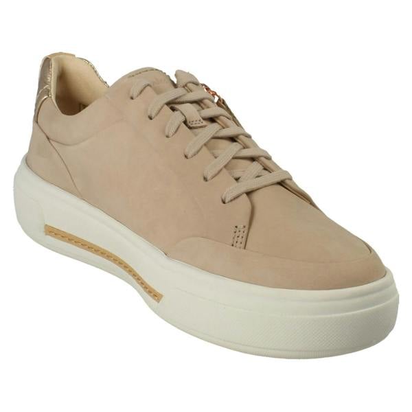 Clarks Ladies Clarks Casual Trainers Hollyhock Zip