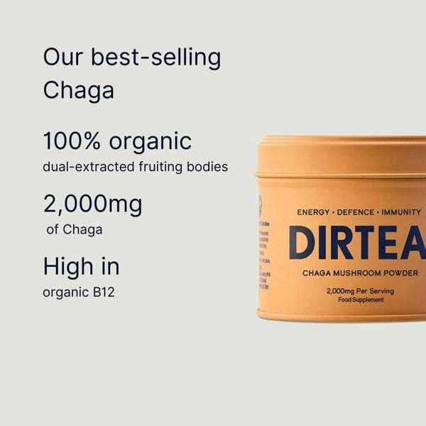 DIRTEA Chaga Mushroom Powder