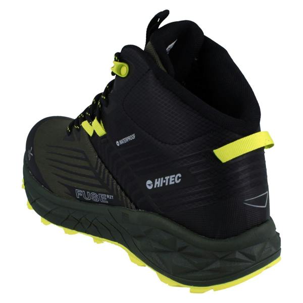 Hi-Tec Mens Hi-Tec Waterproof Walking Boots Fuse Trail Mid WP