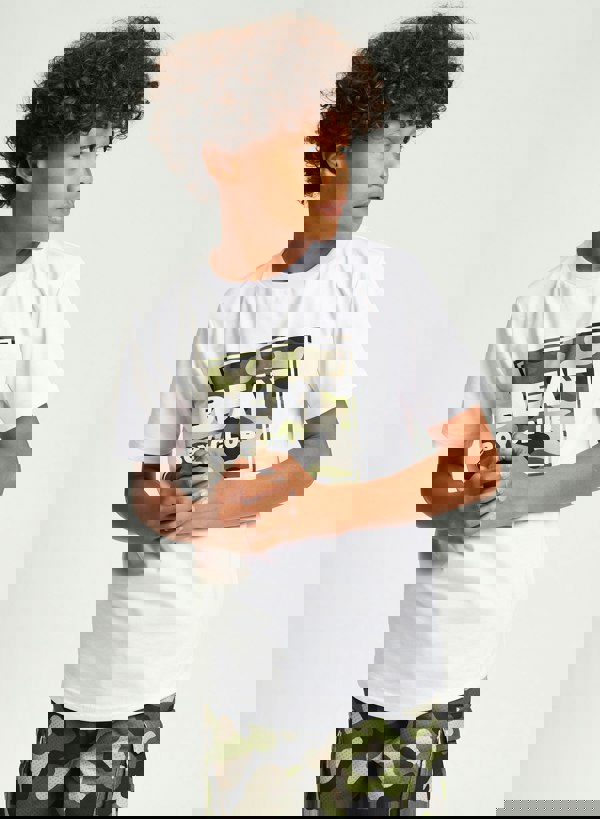 Beat Boyz Club Disguise T-Shirt - Khaki Camo