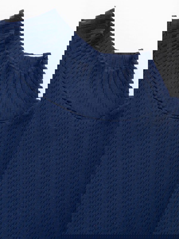 Kite Organic Bagber Turtle Neck Jersey Top Midnight