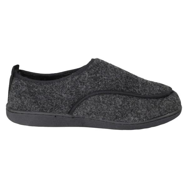 Clarks Mens Clarks Casual Hook and Loop Slippers King Riptape