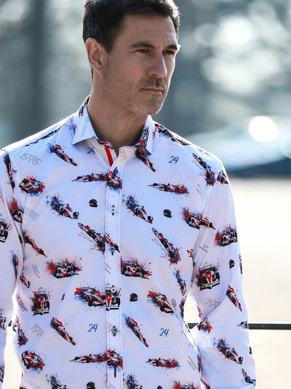 Claudio Lugli The Shunt Anniversary Print Shirt