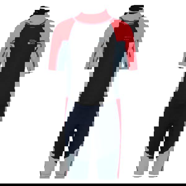 Mountain Warehouse Childrens/Kids Contrast Panel Wetsuit - Fuchsia