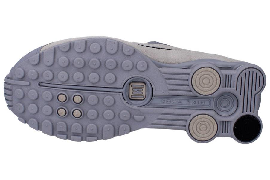 Nike Womens Shox R4 Running Trainers Hq7739 Sneakers Shoes  001 - Cement Grey Black College Grey 001 - Photo 4