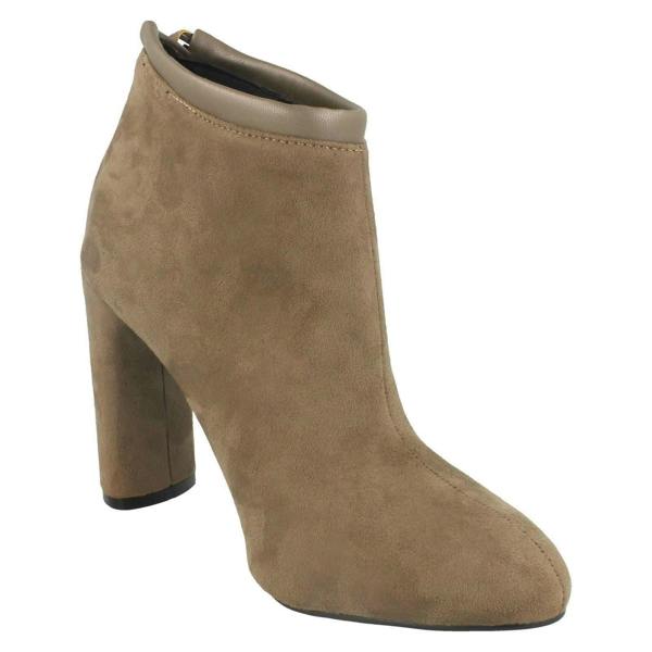 Spot On Ladies Spot On Back Tie Ankle Boots