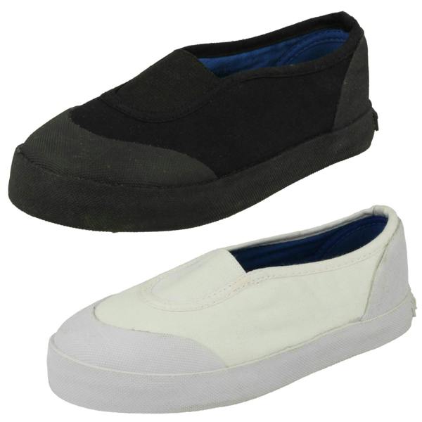 Spot On Unisex Spot On Slip On Canvas Shoes