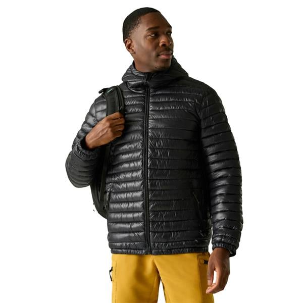Regatta Mens Hurden Padded Jacket - Black - 