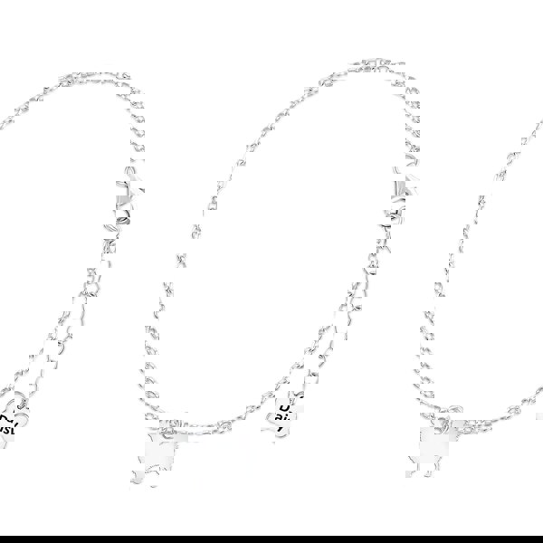 Mylee London Japanese Spitz Silhouette Silver Chain Bracelet - Personalised