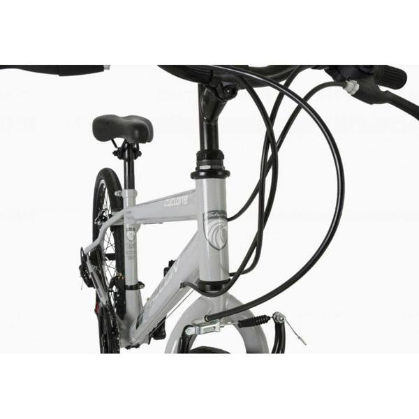 Falcon Cyclone 24" Kids Boys Rigid Mountain Bike - Grey