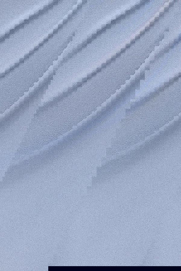 Off The Shoulder Draped Sleeve Maxi Dress - Blue DR3259