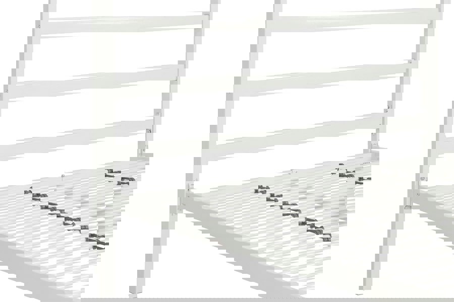 Dorel Home Canopy Metal Bed White - Double