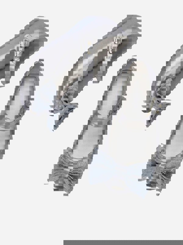 Mini Melissa Girls Ultragirl Sweet XII Shoes in Silver