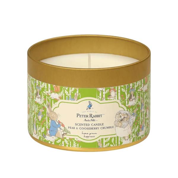 Peter Rabbit Candle Peter Rabbit Pear & Gooseberry Tin Candle