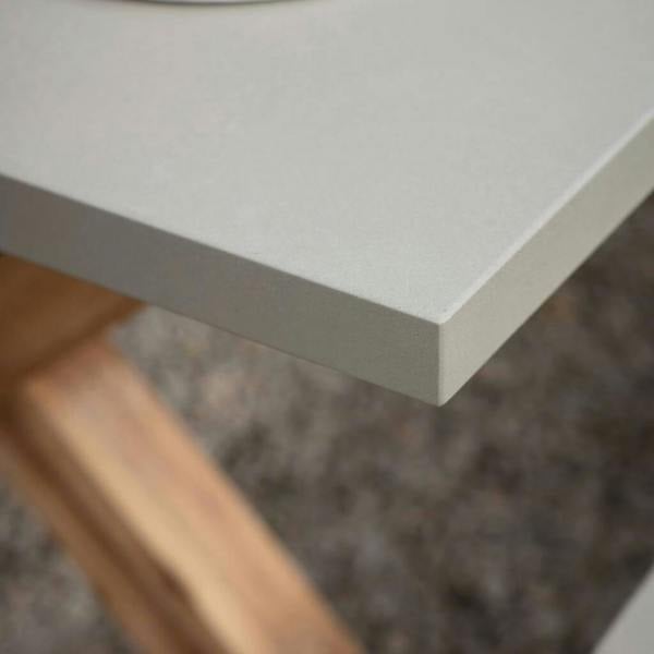 Hanover Table And Bench Set - close-up detail