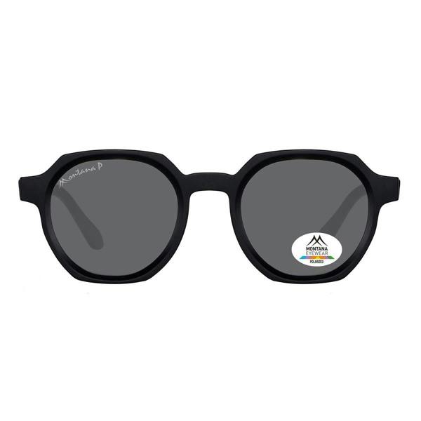 Montana Sunglasses MP62 Matte Black Grey Polarized
