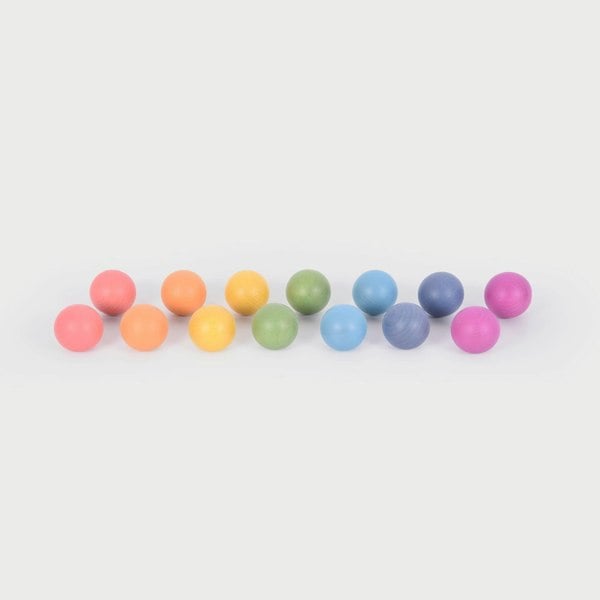 tickit Rainbow Wooden Balls