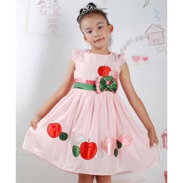 Cinda Apple Dress