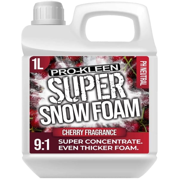 ProKleen Pro-Kleen Super Snow Foam Car Shampoo 1L Cherry