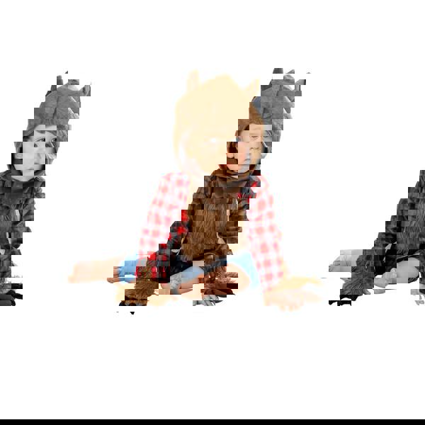 Bristol Novelty Toddler Werewolf Costume - Brown