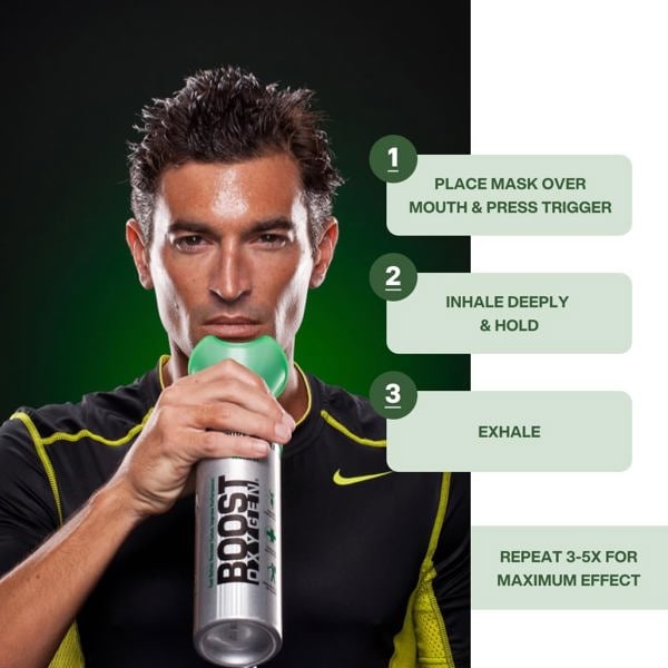 Boost Oxygen® Supplemental Oxygen - Menthol-Eucalyptus 10 Litre