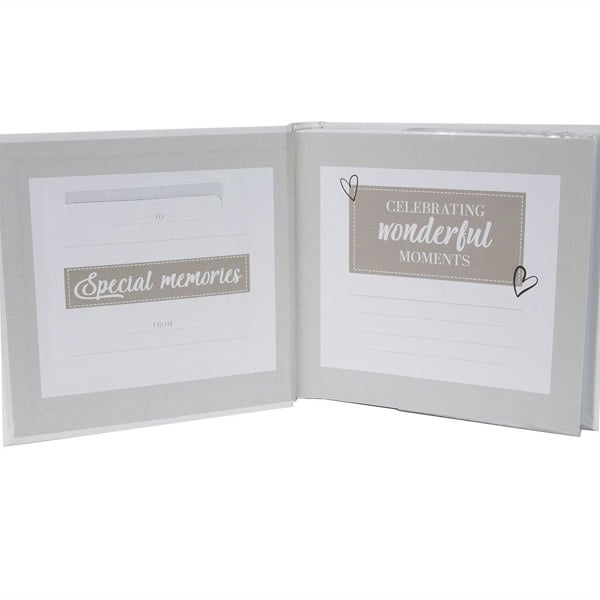 Modern Special Memories Photo Album with Gold Foil Text - Holds 80 4x6 Pictures Image 4