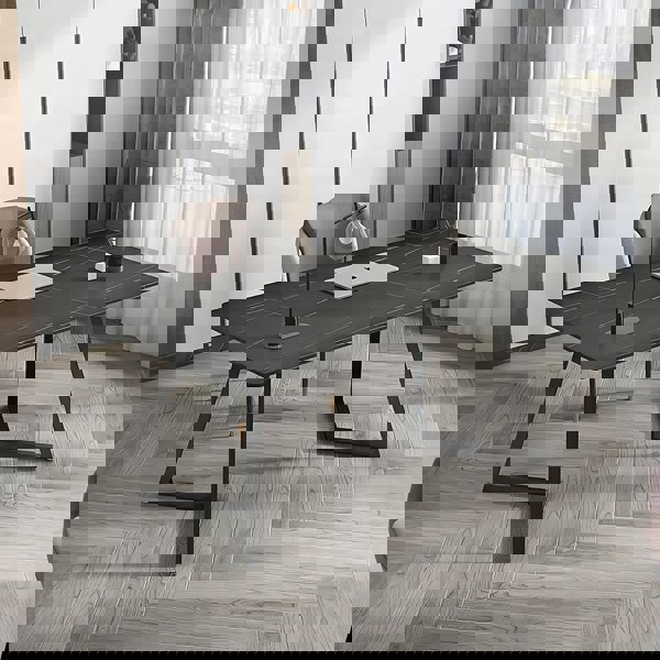 Sierra Office Desk, Sintered Stone - cloth office desk chair